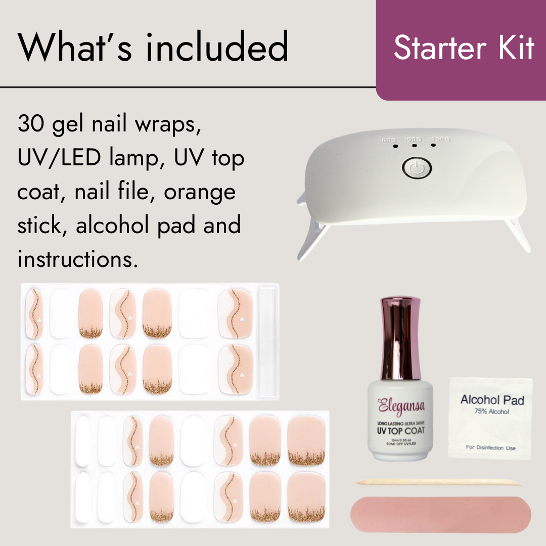 White'n'Gold Delight - 30pcs - Starter Kit