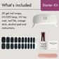 Matti Black - 20pcs - Starter Kit
