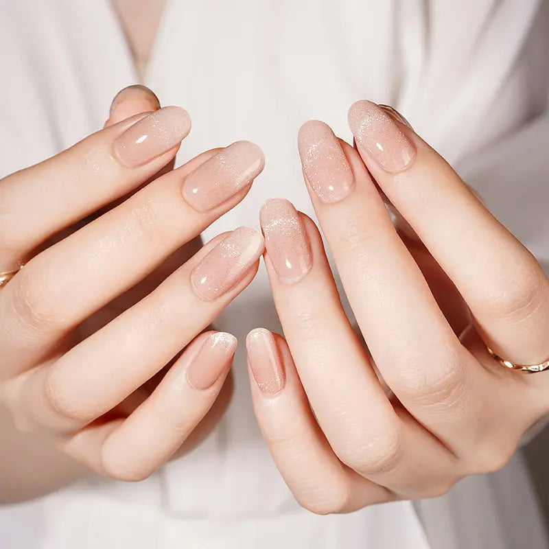 Glittery Nude